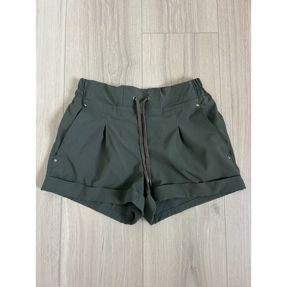 Mondetta Outdoor Project Women’s Green Drawstring Shorts Size XS Activewear - Picture 3 of 6